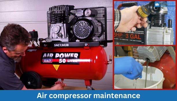 Air compressor maintenance