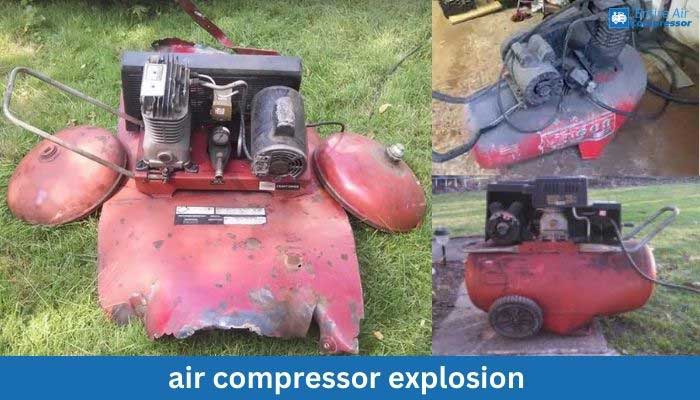 air compressor explosion 